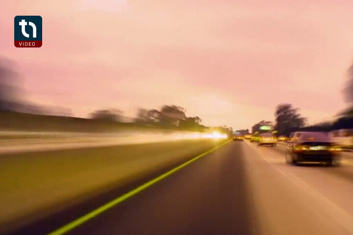 ویدئو / هنگام رانندگی مراقب هیپنوتیزم بزرگراه باشید!